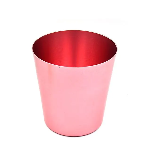 डिस्पोजेबल शॉट ग्लास एल्यूमिनियम कप