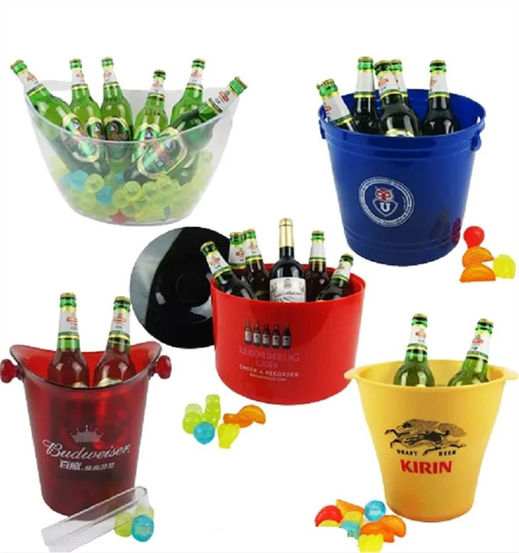 manufacturer Ppersonalized Plastic Ice Bucket for Bar manufacturer Ppersonalized Plastic Ice Bucket for Bar