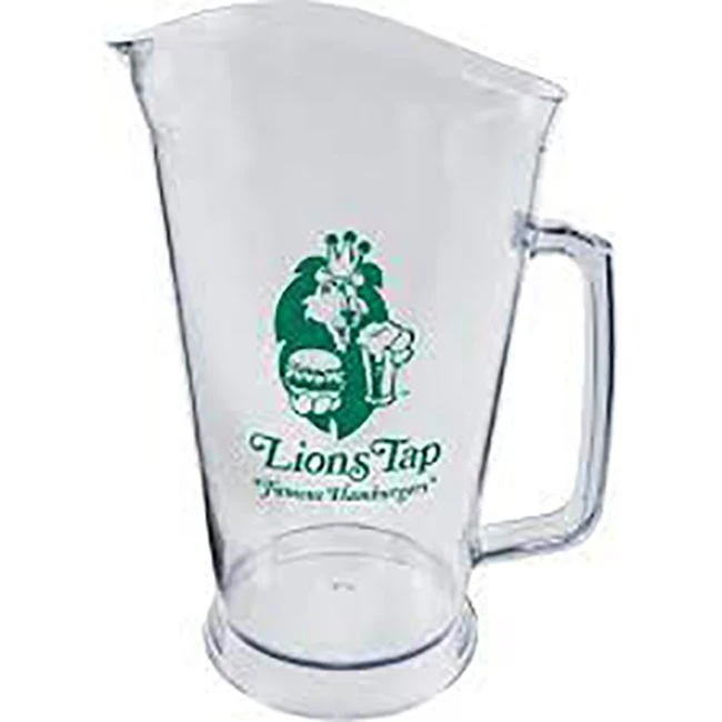 clear pitcher