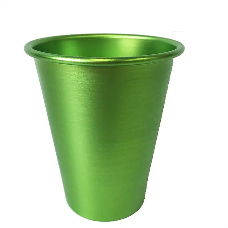 पुन: प्रयोज्य एल्यूमिनियम कप