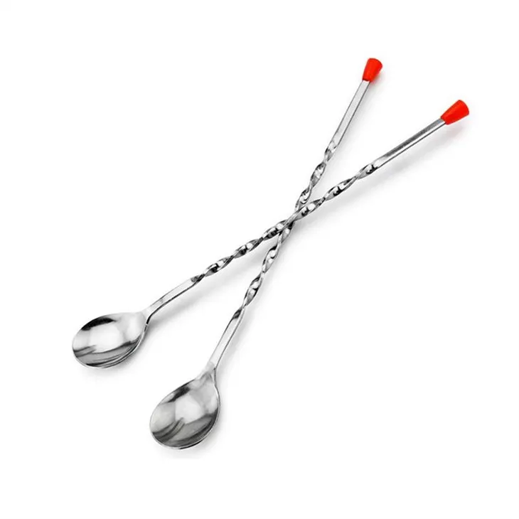Stainless Steel Bar Cocktail Twisted Spoon
