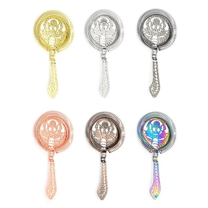 स्टेनलेस स्टील बार छलनी पेशेवर कॉकटेल बार उपकरण