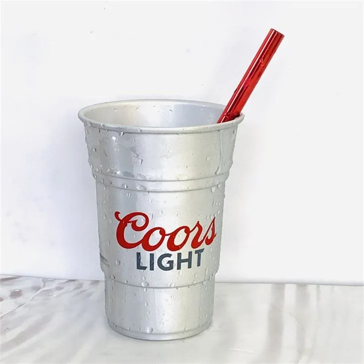 चरण जमे हुए 600 मिलीलीटर एल्यूमिनियम कप