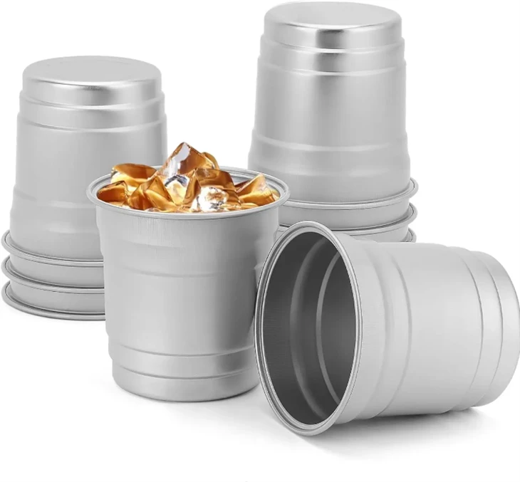 disposable aluminum cup